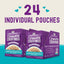 Alimento Húmedo Carnivore Cravings Savory Shreds para Gato sabor Salmón y Macarela 24 pack