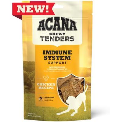 ACANA, Chewy Strips, premios funcionales para perros, varios sabores, 113 g