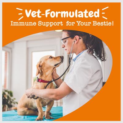 Vet Strength Allergy & Immune Bites con Aceite de Pescado para Perros 90 chews