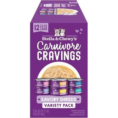 Alimento Húmedo Carnivore Cravings Morsels N Gravy para Gato 12 pack Pollo y carne de res