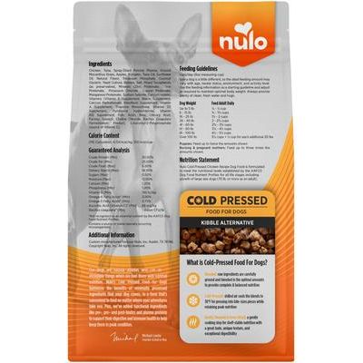 Nulo, Cold Pressed Adult & Puppy, alimento prensado en frío alto en proteína para perros, varios sabores, 998 g / 1.81 kg