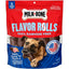 Milk-Bone Flavor Rolls Res y Queso, bolsa de 5 masticables