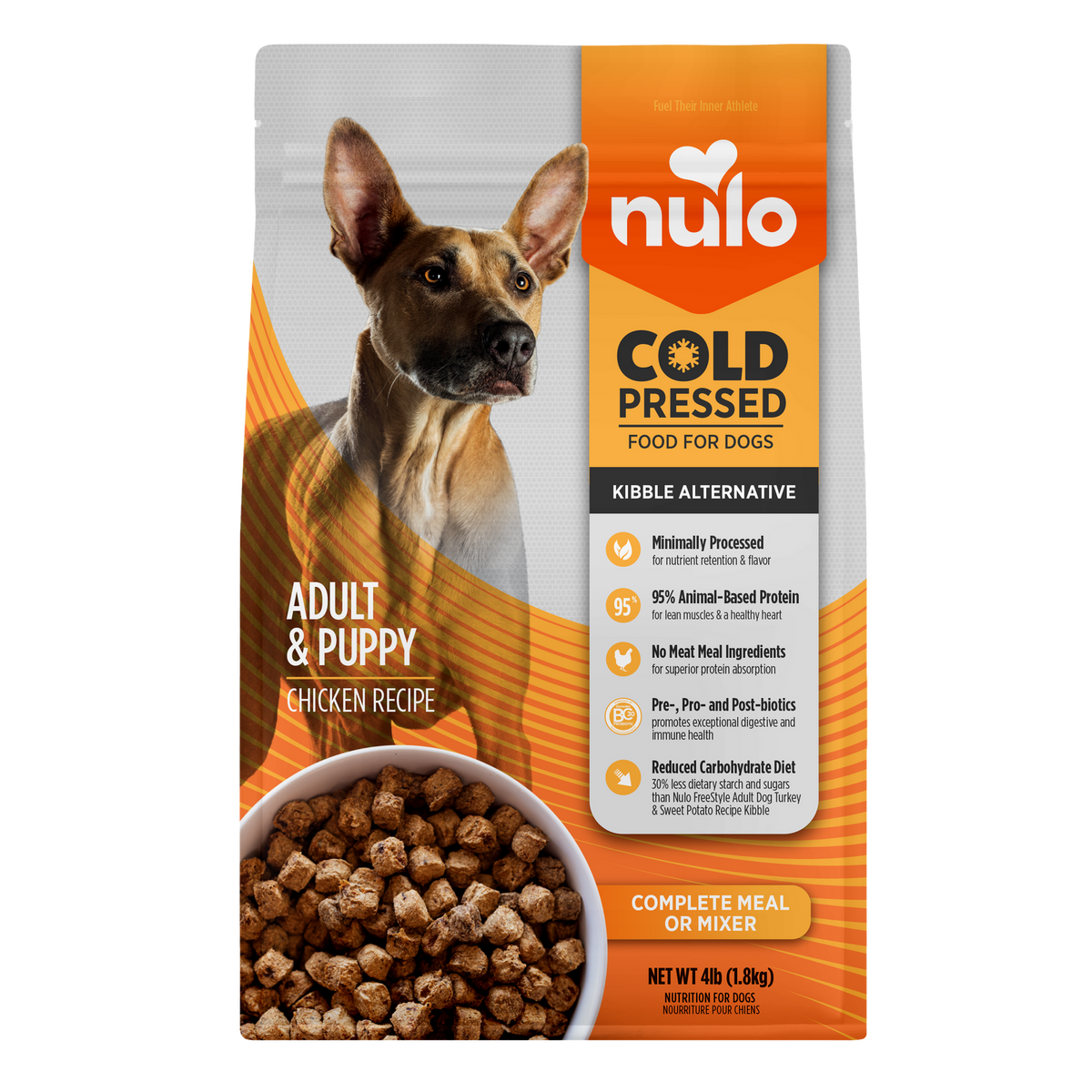 Nulo Cold Pressed Chicken Recipe, 1814 g
