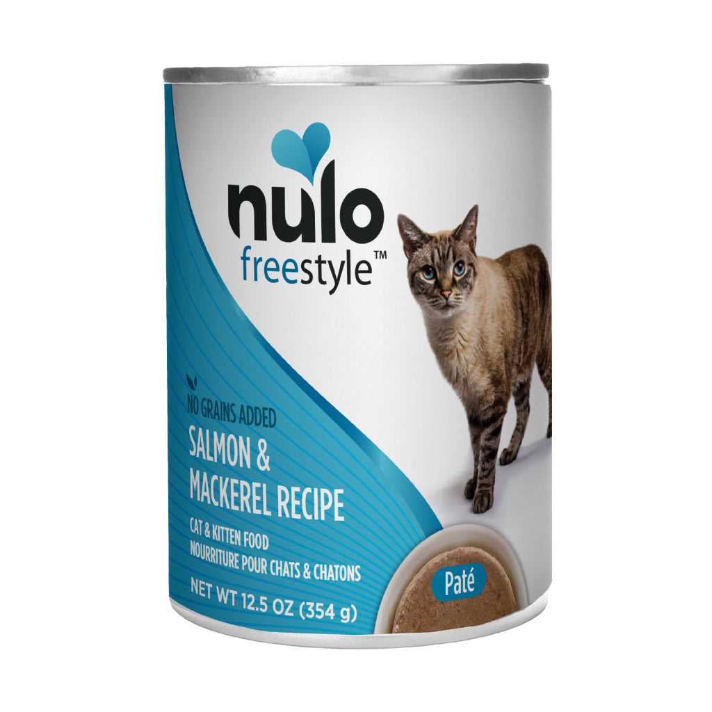 Nulo FreeStyle Paté Salmon & Mackerel, lata de 12.5 oz / 354 g