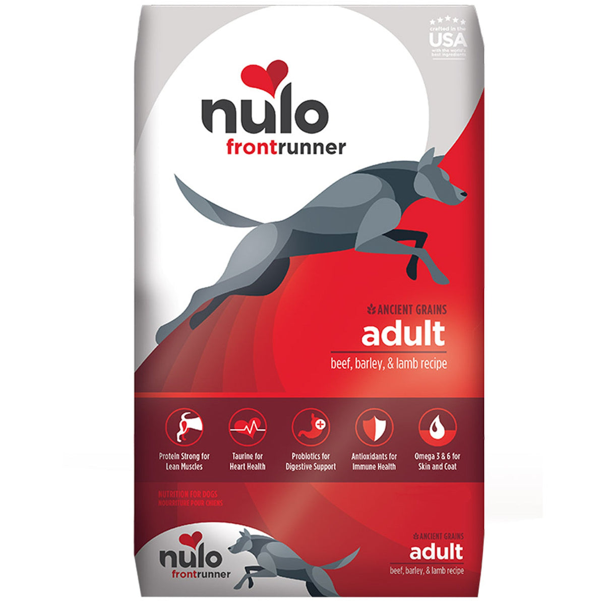 Nulo Frontrunner Beef, Barley & Lamb, 4990 g