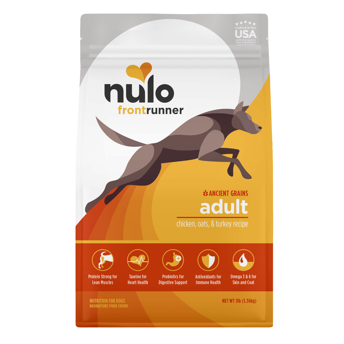 Nulo Frontrunner Chicken, Oats & Turkey, 4990 g