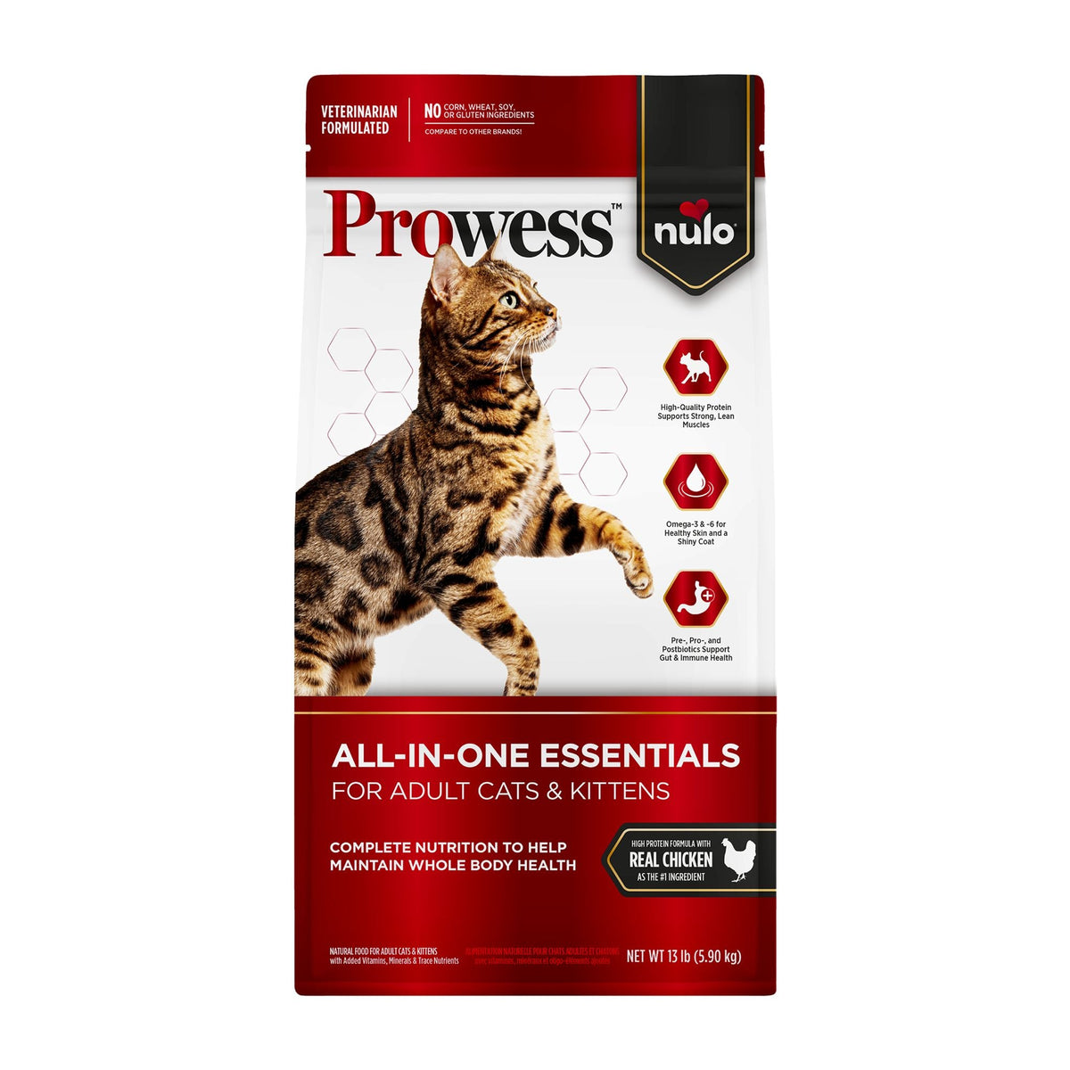 Nulo Prowess All-in-One Essentials, bolsa 13 lb / 5.90 kg