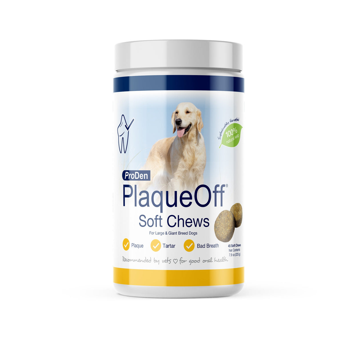 ProDen PlaqueOff Large & Giant, 45 masticables