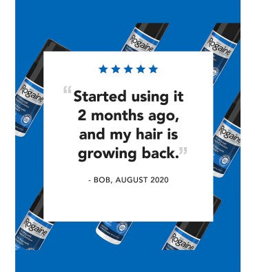 Rogaine para Hombre en Solución Tópica, 5% Minoxidil, 3 meses