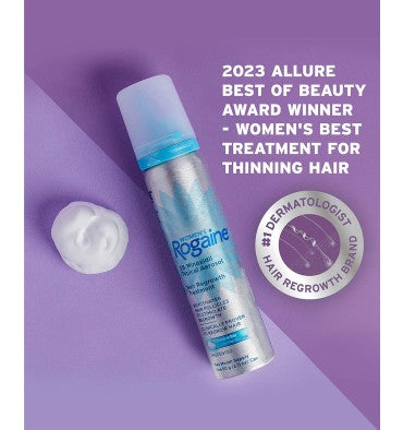 Rogaine para Mujer en Espuma, 5% Minoxidil,  caja para 4 meses