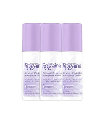 Rogaine para Mujer en Solución Tópica, 2% Minoxidil, 3 meses