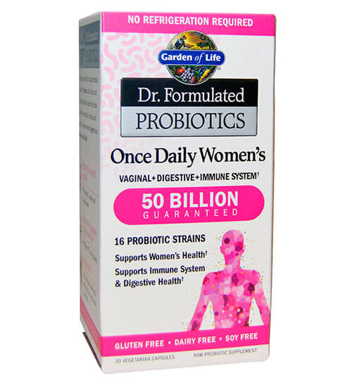 Probióticos para Mujer 50 billiones. Soporte Vaginal, Digestivo e Inmune. 30 cáps veg