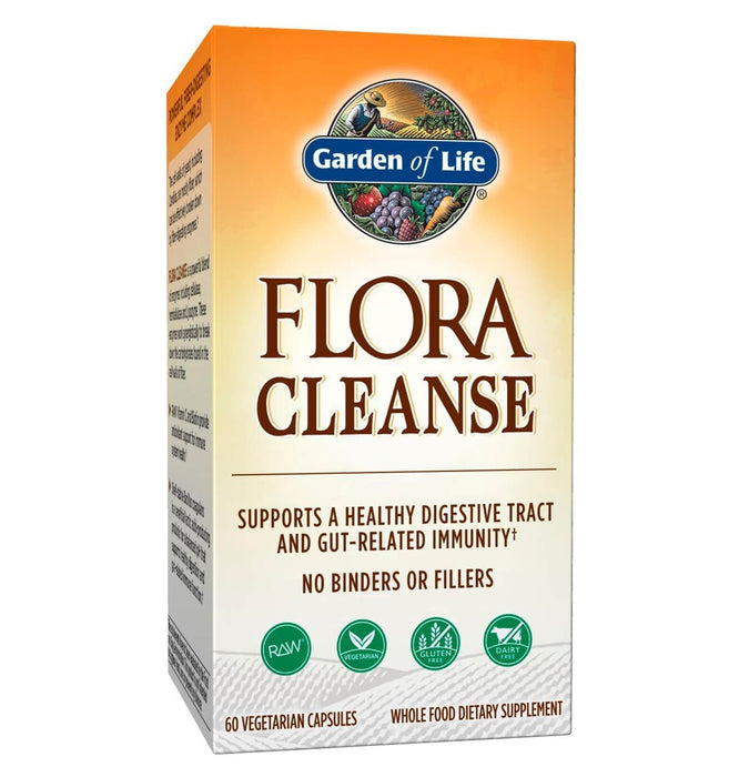 Limpieza de Flora Intestinal, Probióticos, Vitamina C, Biotín. 60 cápsulas vegetarianas