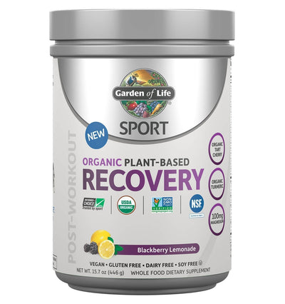 Recuperación, Antioxidantes, Magnesio, Vitamina B, sabor Mora Limonada. 446 gr.