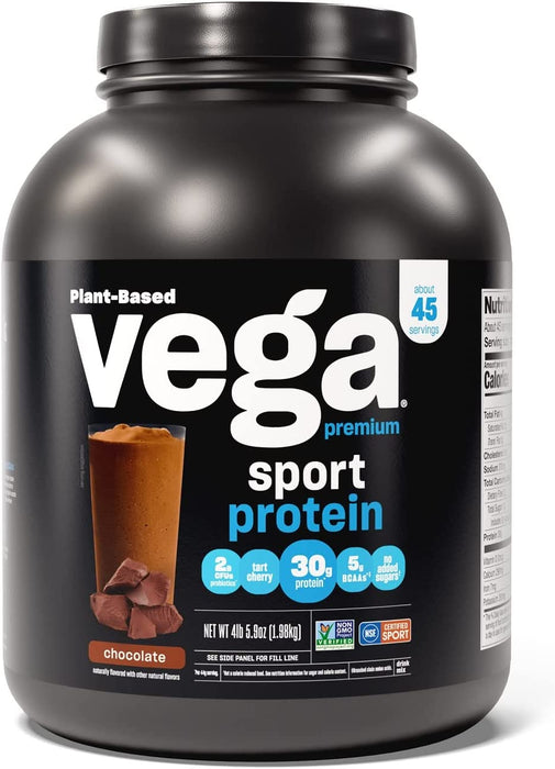Proteína Vega Sport Vegetal sabor Chocolate. 1,980 gr. — Greenery México