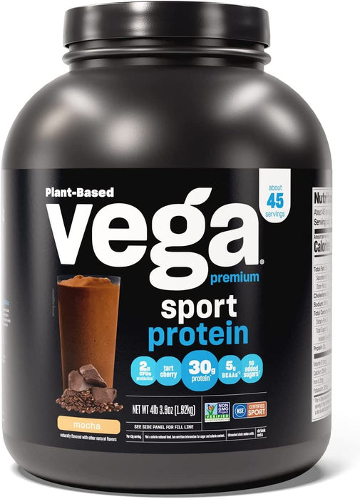 Proteína Vega Sport Vegetal sabor Mocha. 1,980 gr.