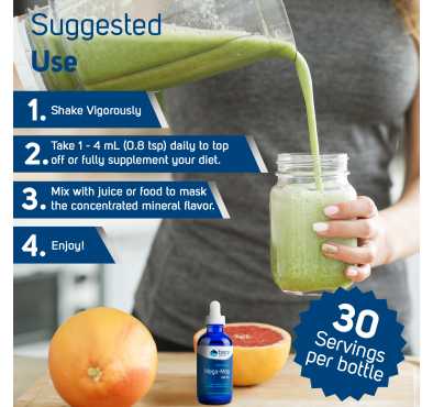 Suplemento Líquido de Magnesio Mega Mag, 118 ml.