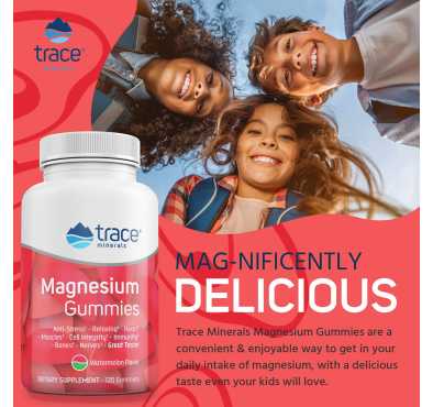 Gomitas de Magnesio sabor Sandía. 120  gomitas