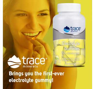 Electrolitos y Estamina en gomitas sabor Lima Limón. 90 gomitas