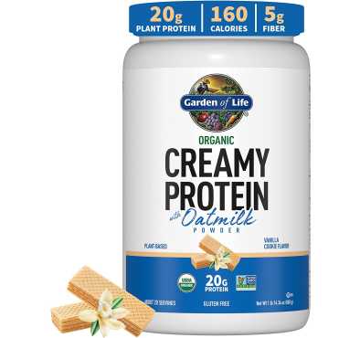 Proteína Cremosa de Avena sabor Galleta Vainilla. 920 gr.