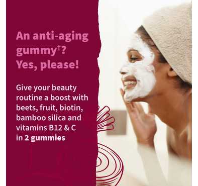 Gomitas de Betabel  Beauty sabor Frambuesa. 60 Gomitas