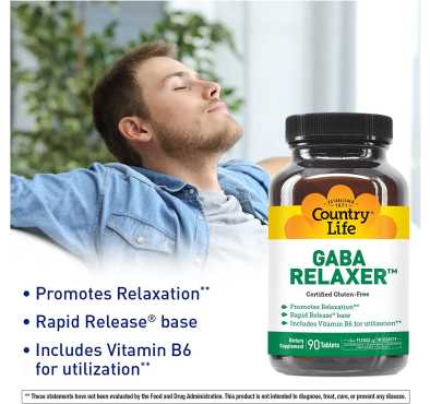 Gaba y Vitamina B6, Apoyo Sistema Nervioso. 90 tabs