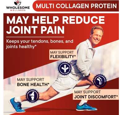 Péptidos de Multi Colágeno Hidrolizado (I,II, III, V y X). 454 gr.