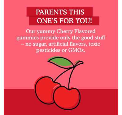 Soporte Inmune para Niños, Vitamina C, D, Zinc, sabor Cereza. 60 Gomitas