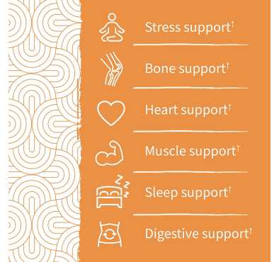 Magnesio con Prebióticos y Probióticos sabor Durazno. 60 Gomitas