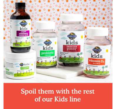 Soporte Inmune para Niños, Vitamina C, D, Zinc, sabor Cereza. 60 Gomitas