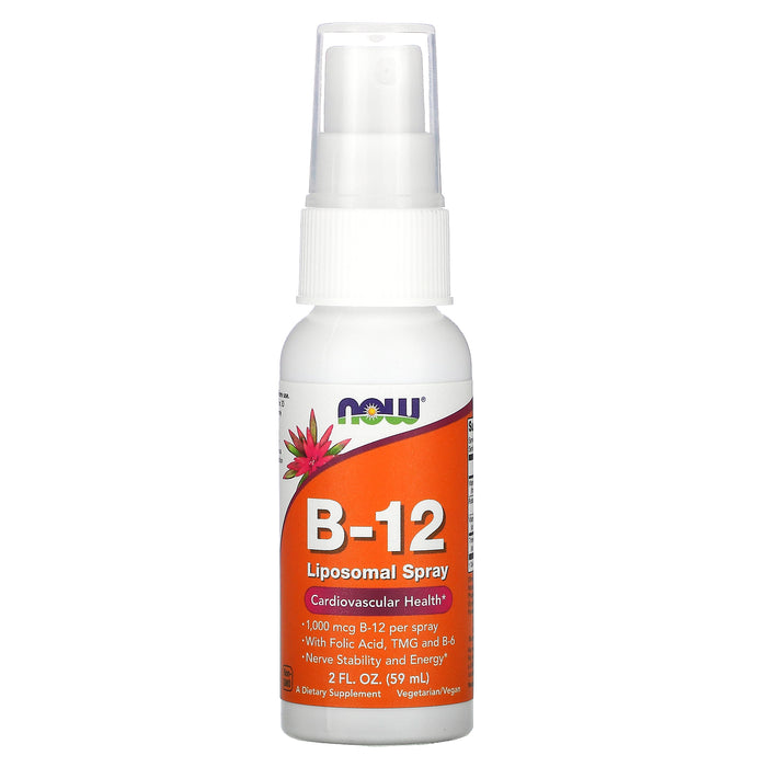 Vitamina B12 Liposomal en Spray 1000 mcg, 2 oz