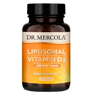 Vitamina D3 Liposomal 1,000 IU, 30 caps.