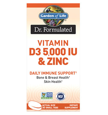 Quercetina, Vitamina D3 (5000 iu) y Zinc. 30 tabletas veganas