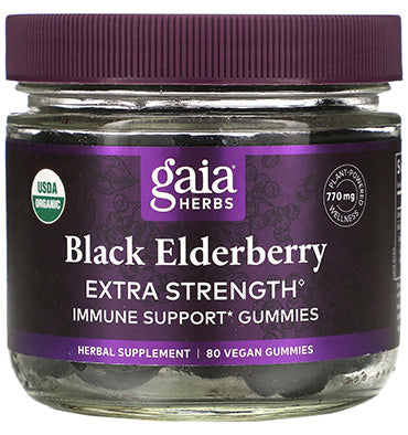 Elderberries en Gomitas 12 g, 80 Vegan Gummies