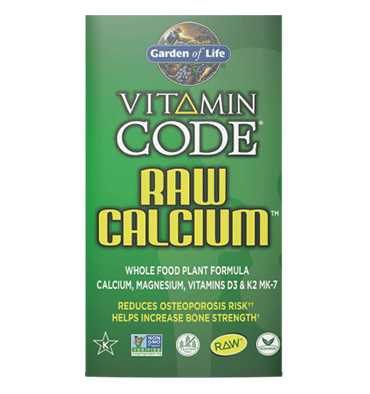 Calcio Raw Vegetariano. Huesos, Magnesio, Vitaminas. 60 cáps veg