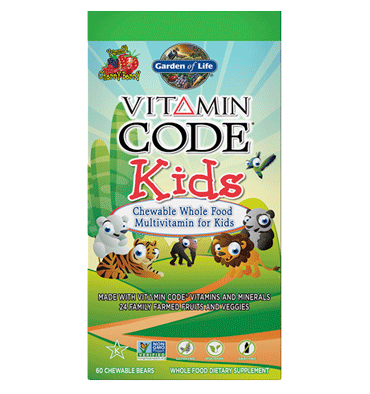 Multivitamínico para Niños Masticable sabor Berries. 60 Ositos.