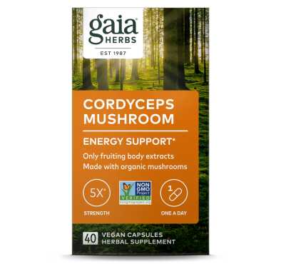 Hongo Cordyceps , 40 Vegan Capsules