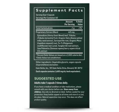 Libido Masculino,soporte para Estamina y Vitalidad