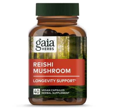 Hongo Reishi, 40 Vegan Capsules