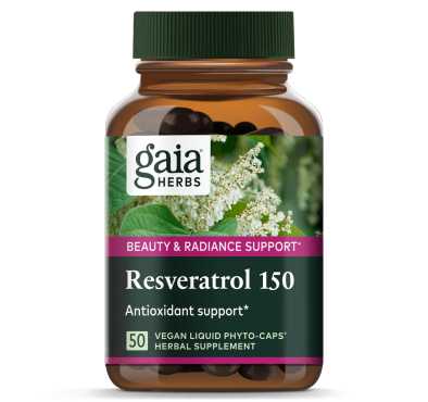 Resveratrol 150, 50 cápsulas veganas.