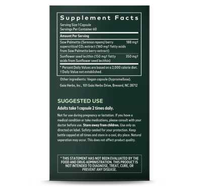 Saw Palmetto 60 caps