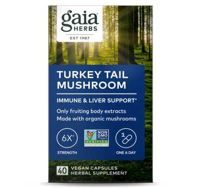 Hongo Turkey Tail, 40 Vegan Capsules