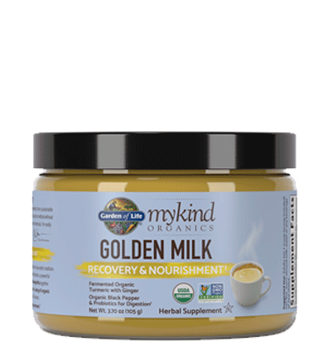 Leche Dorada Orgánica, (Golden Milk). 105 gr polvo.