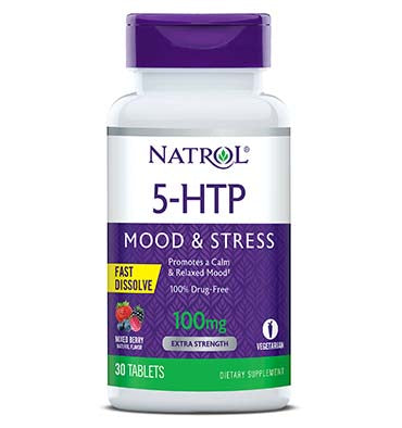5 HTP soporte Estrés y Estado de Ánimo 100 mg. 30 Tabs