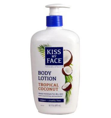 KISS MY FACE,  Body Lotion Tropical Coconut, 454 ml.
