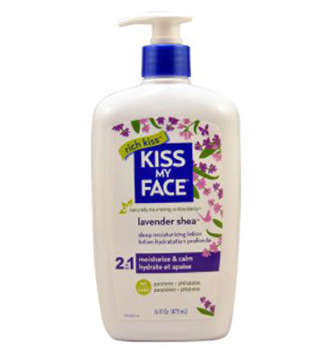 KISS MY FACE, Moisturizer Lavender Shea, 454 ml.