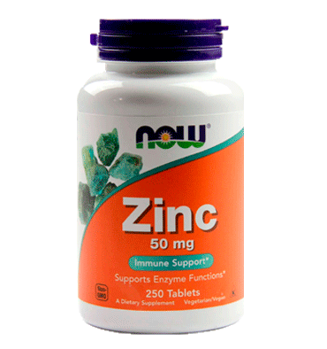 Zinc 50 mg, 250  tabs