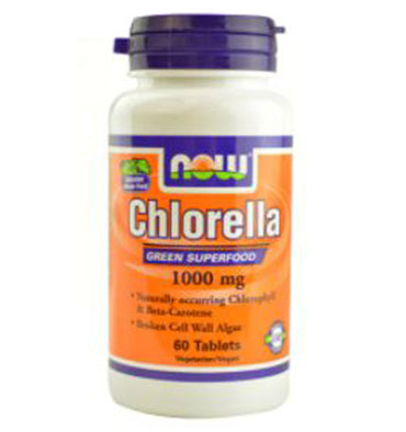 NOW FOODS, Chlorella 1000 mg, 60 Tabs