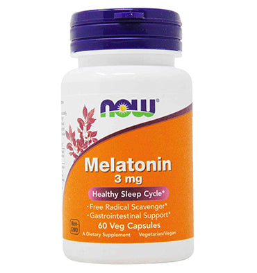 Melatonina 3 mg, 60 Vcaps