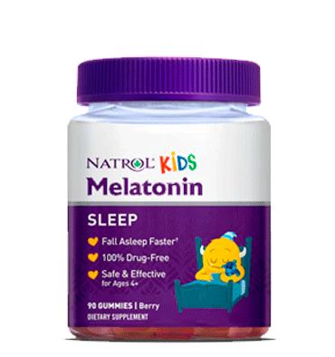 Líquido de melatonina para niños